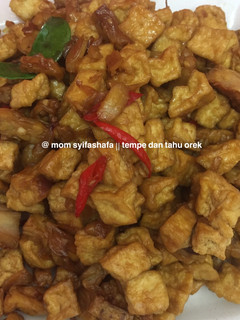 Foto resep Tempe dan tahu orek