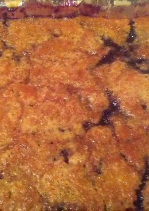A picture of Blueberry Cobbler.