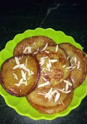 A picture of Jackfruit Malpua.