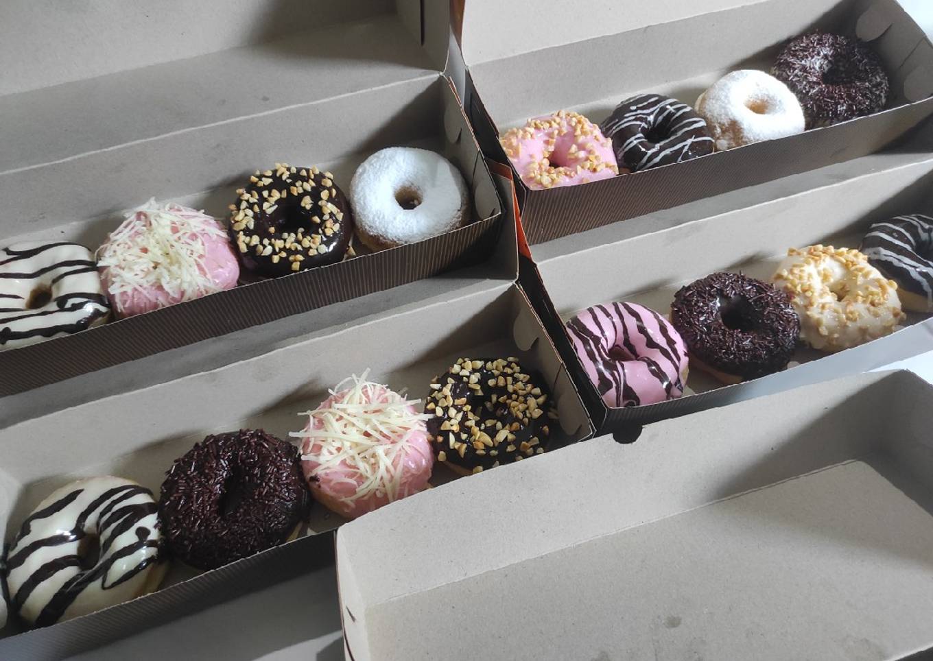 Donat tanpa kentang, empuk lembut anti gagal