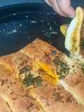 Buttery cheesee garlic bread