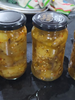 Una foto de Conserva de Berenjenas (berenjenas al escabeche para los amigos)