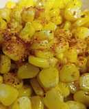 Bắp chiên bơ và bột ớt