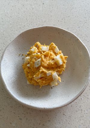 地瓜蛋沙拉 的食譜成品照片