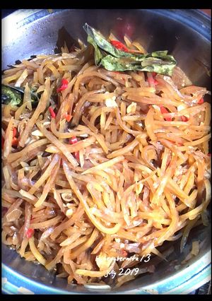 Foto resep Oseng2 pepaya pedes manis