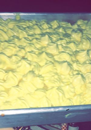 صورة لوصفة كيـكة الزعفران