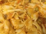 معكرونة بصدر الدجاج 🍜