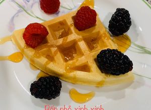 Hình của món Bánh kẹp (waffle 🧇).