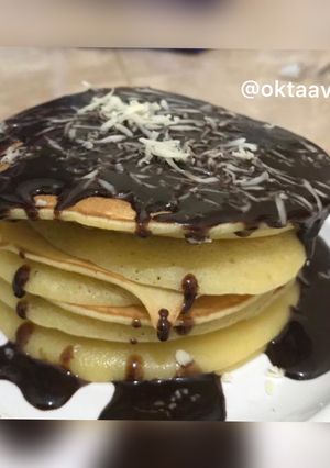 Foto resep Pancake ekonomis