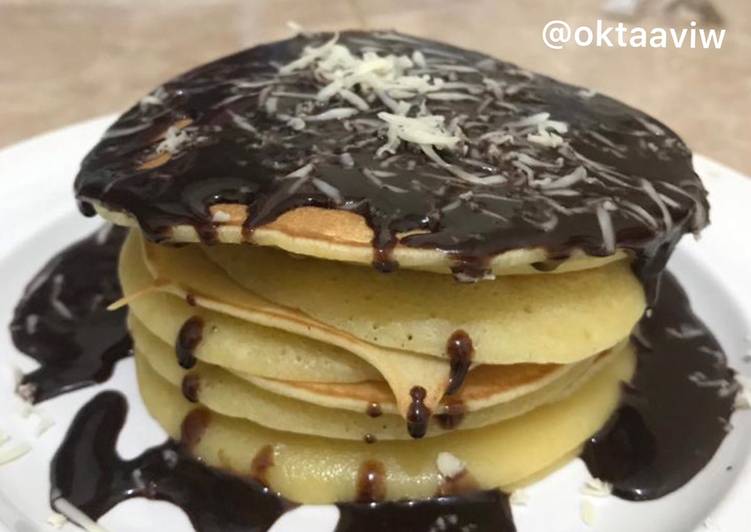 Resep Pancake ekonomis Anti Gagal