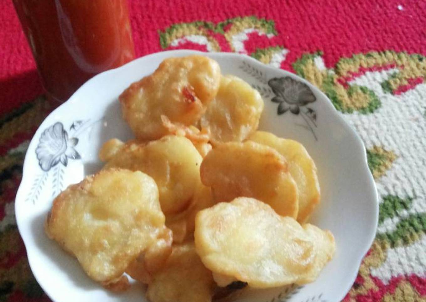 Telur rebus goreng