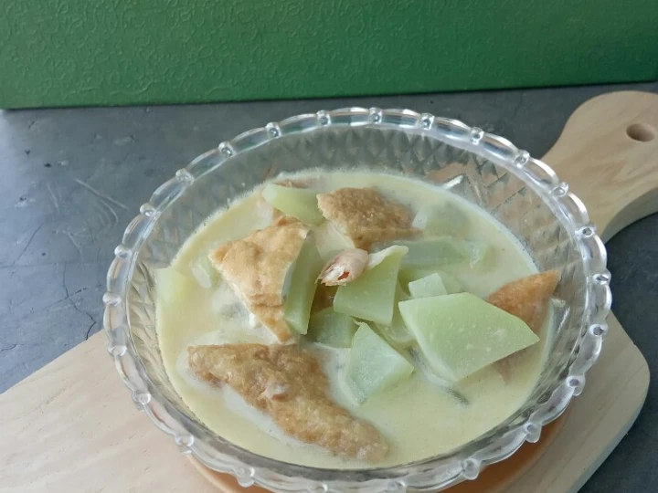 Easy Ways Make Recipes Lodeh Labu Siam Tahu the So Delicious Perfect.