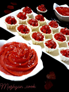 عکسی از دستور حلوای لبو ویژه شب یلدا