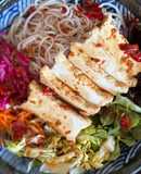 🌱 Bún Đậu Hủ Nước Tương Trộn Rau Củ