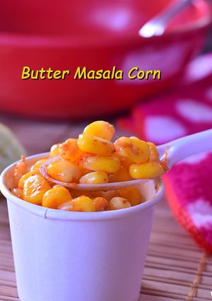 A picture of Butter Masala Corn.