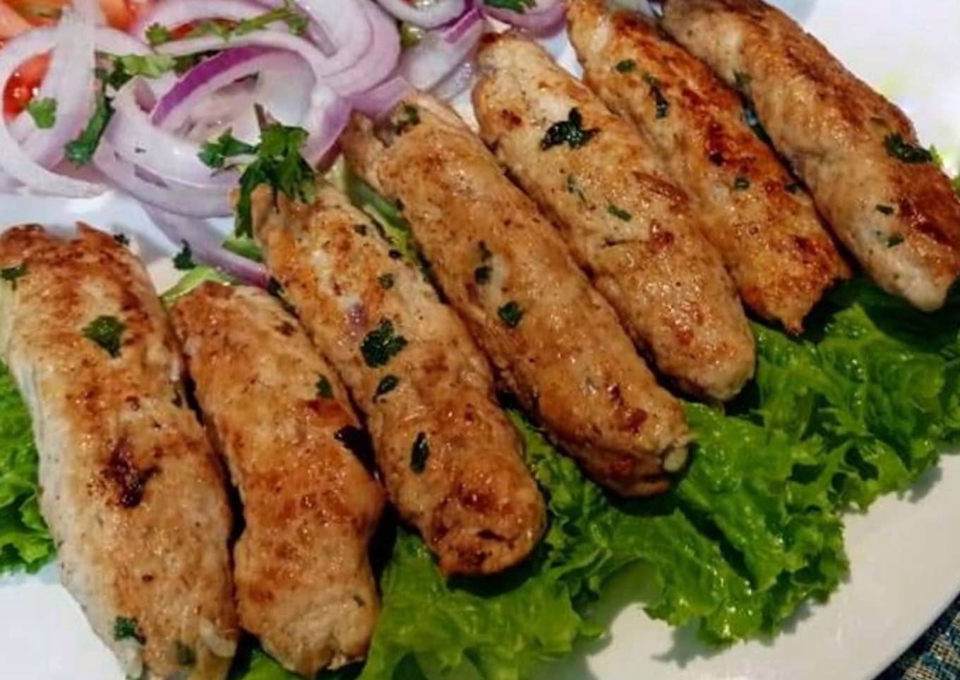 Chicken seekh kabab