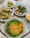 Niễng xào thịt bò - món ăn gợi nhớ quê hương