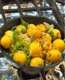 Trứng Gà Non Cháy Tỏi