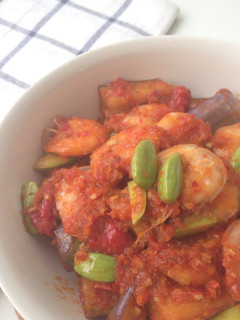 Foto resep Udang Terong Balado