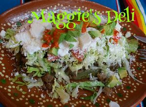 Una foto de Huarache de Nopal