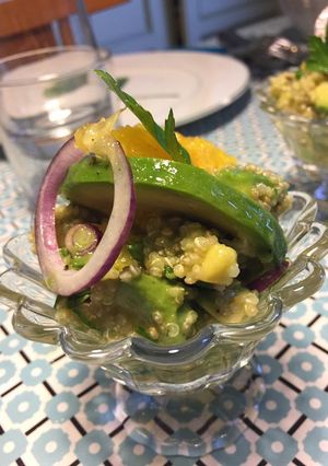 Une photo de Avocat au quinoa
