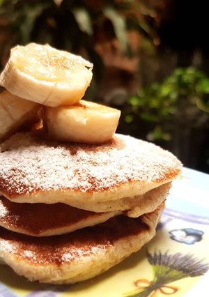 Foto resep Fluffy Banana Pancake
