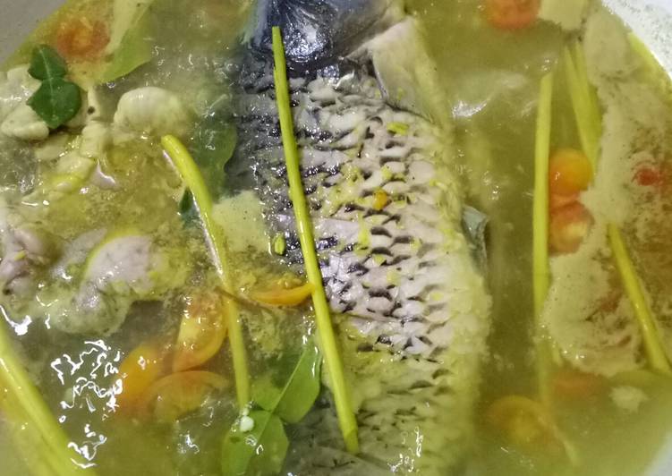 Resep Ikan Mas masak kuning yang Menggugah Selera