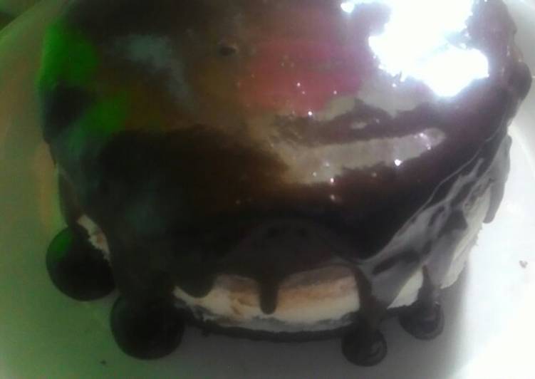 Triple coklat mousse cake