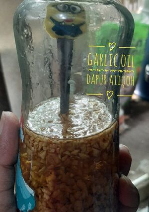 Foto resep Garlic oil a.k.a minyak bawang no pahit