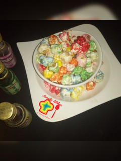 A picture of Rainbow popcorn.