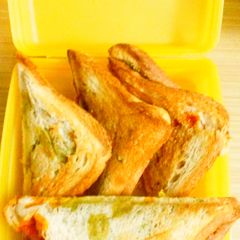 A picture of Mint Potato sandwich.