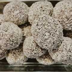 Una foto de Bombones de choco veganos