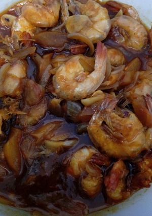 Foto resep Udang asam pedas