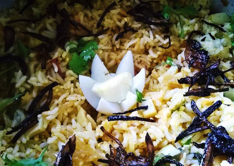 Simple Way to Cook Super Quick Friday Special Egg Biriyani