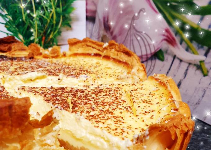 Tarte au fromage blanc 0% de christophe felder