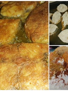 صورة لوصفة سمك الكنعد المقلي وطعم رهييب 😋😋😋👌(كنتاكي السمك الحار)