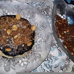 A picture of Butterscotch Crunchy Munchy khajur Anjeer Halwa.