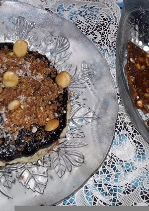 A picture of Butterscotch Crunchy Munchy khajur Anjeer Halwa.
