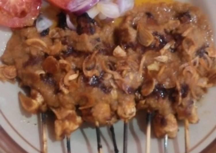 Sate ayam bumbu madura @la jawa😁