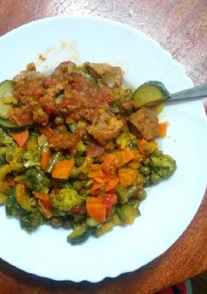 A picture of Vegetable mix.