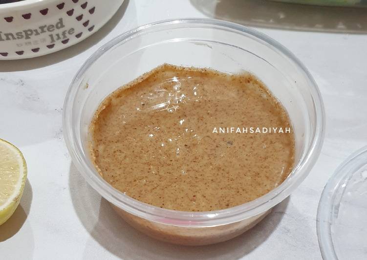 Fresh, Menyajikan Homemade Almond Butter Enak Sempurna