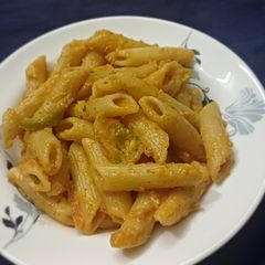 A picture of Almond milk pasta.
