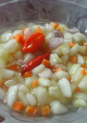 Foto resep Acar belungka khas kalimantan tengah
