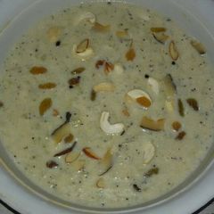 A picture of Kaddu(Lauki) ki kheer.