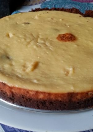 Una foto de Torta de Ricota húmeda y Dulce de Leche