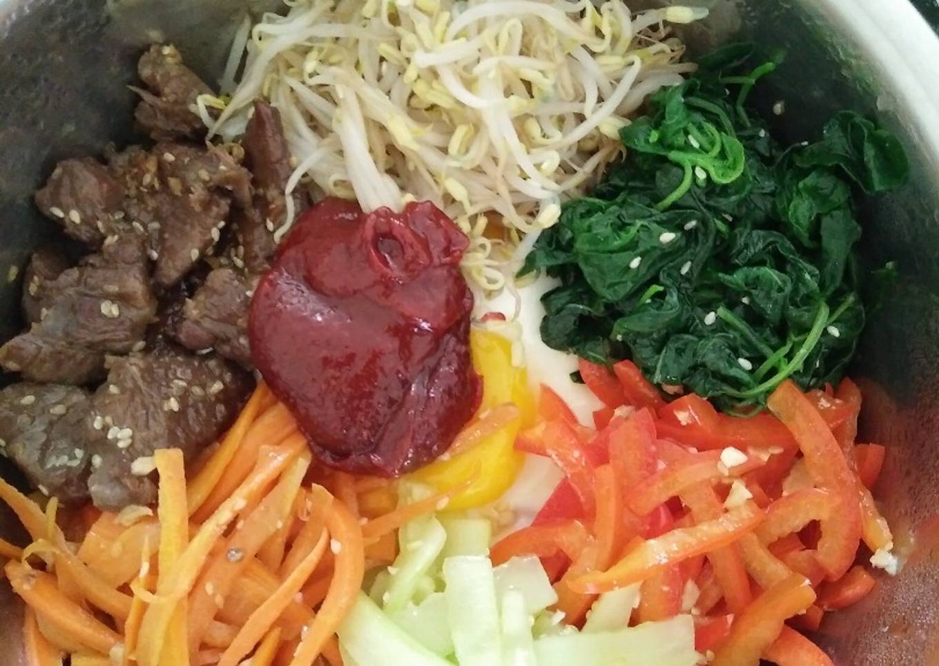 Bibimbab - Nasi campur