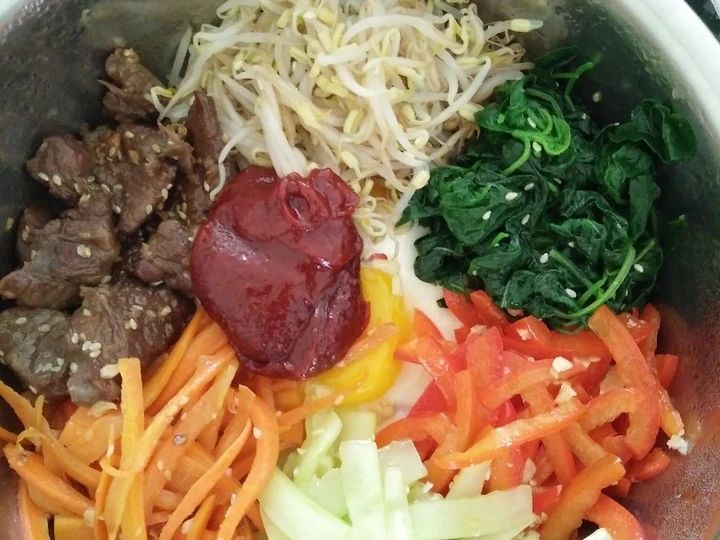 Recipe Bibimbab - Nasi campur the Can Spoil the Tongue Tasty