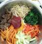 Easy Steps to Prepare Recipes Bibimbab - Nasi campur the Perfect Really Delicious.