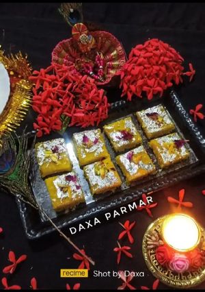 A picture of Kesar Kopra Paak (Janmashtami Special).