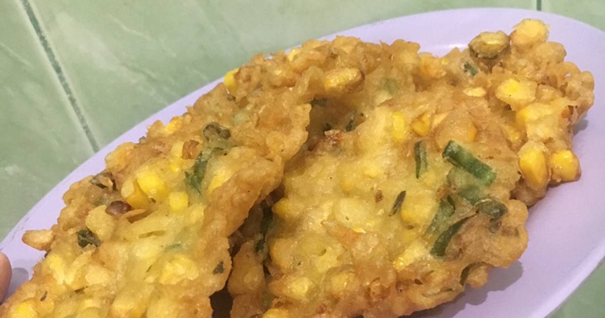 Resep Bakwan Jagung Bumbu Instan Oleh Agridavira Cookpad